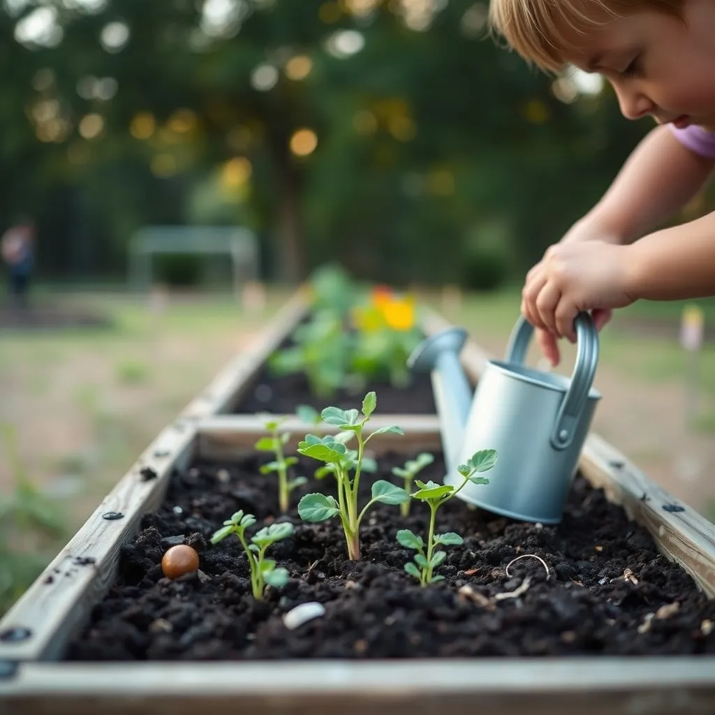 Atelier jardinage au potager pédagogique de la ferme des Chanteraines
