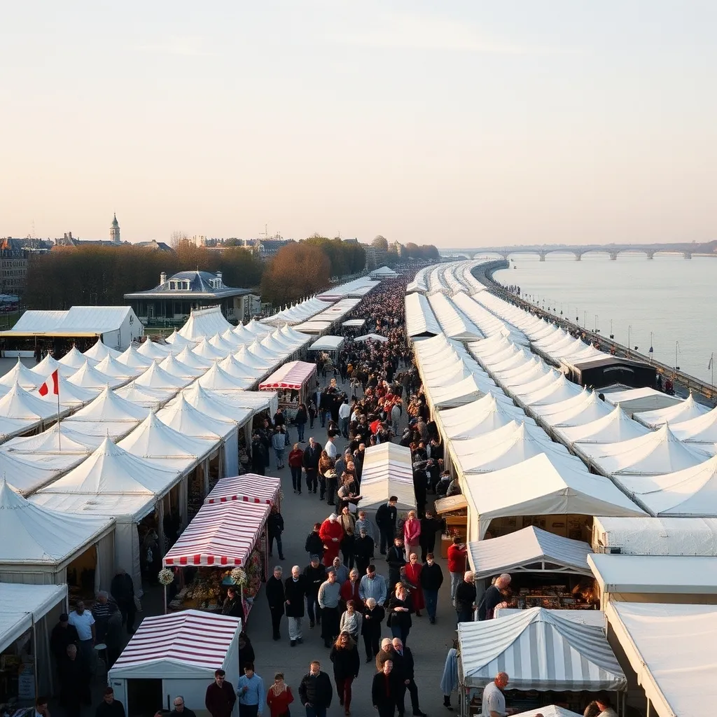 La Foire de Chatou sur l'île des Impressionnistes : plus de 800 exposants au bord de la Seine