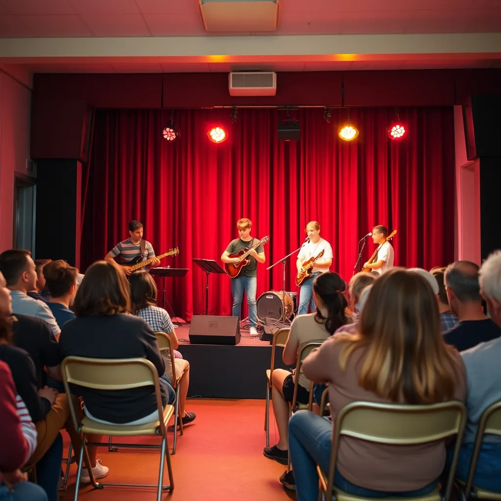 Tremplin jeunes talents dans un centre socioculturel de Gennevilliers