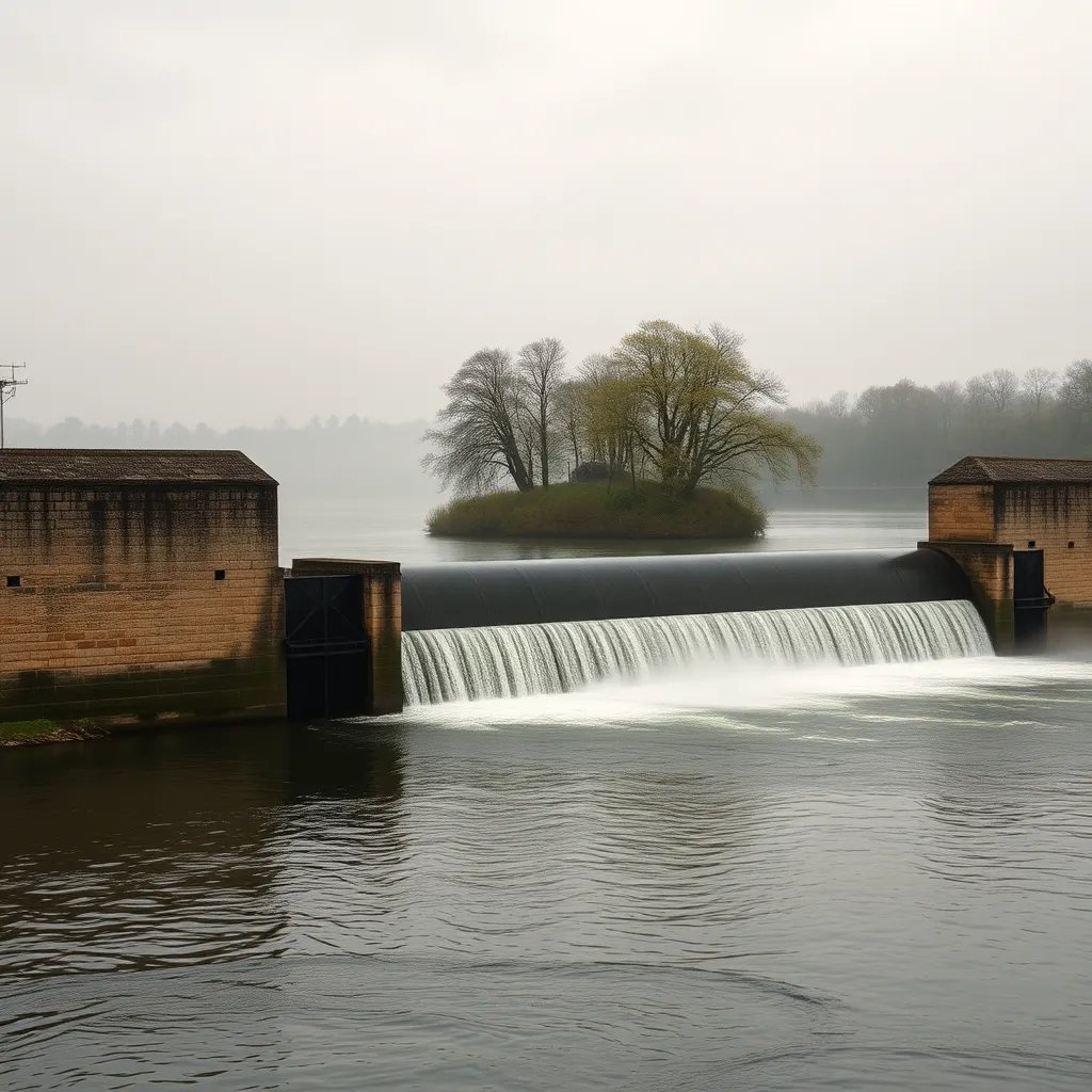 Le barrage à vannes de Bougival, héritage de deux siècles d'aménagement hydraulique de la Seine