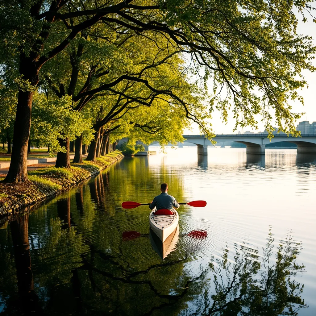 Remontée en kayak vers le bras de L'Île-Saint-Denis, entre frondaisons et reflets