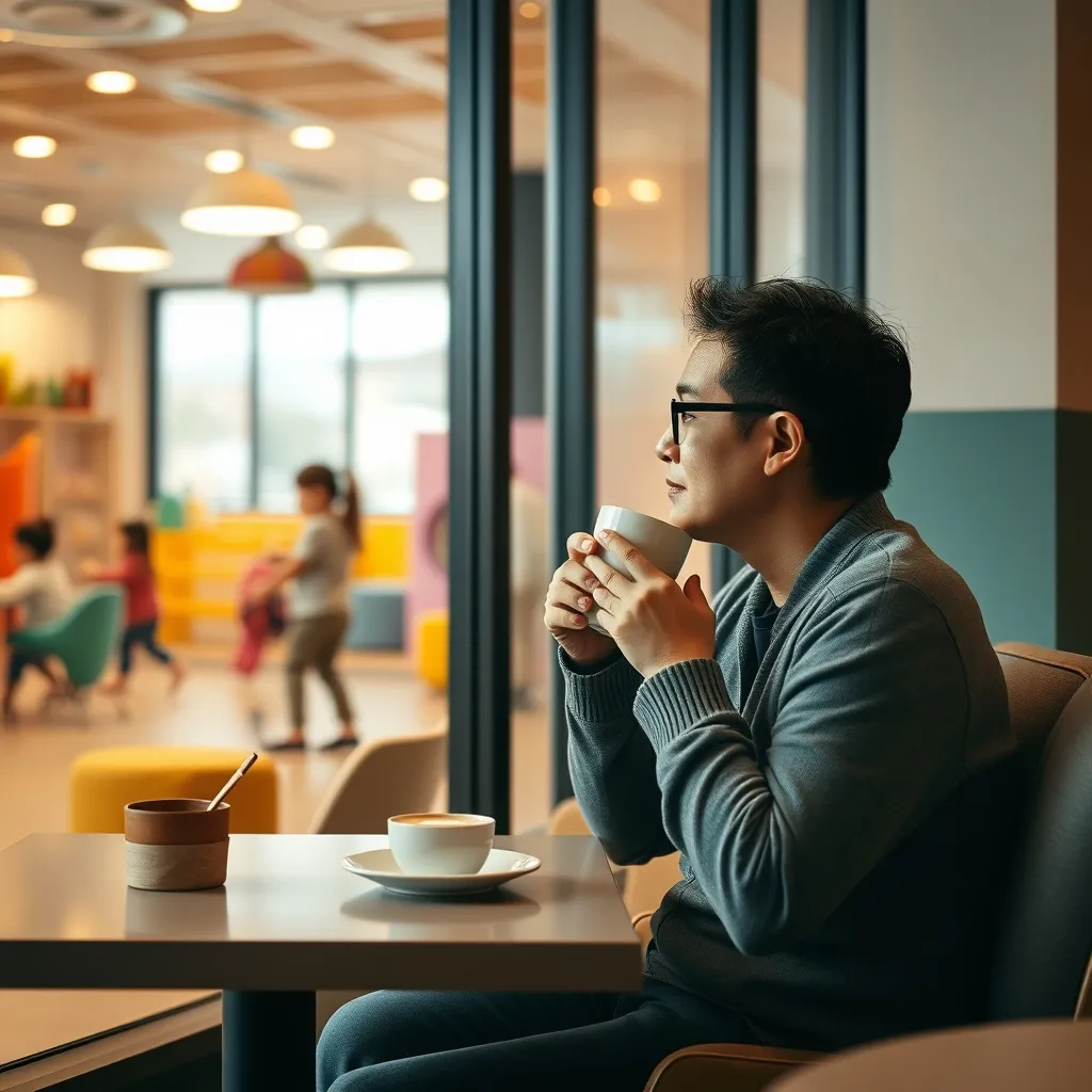 L'espace café parents avec vue sur les aires de jeux : un critère de confort à ne pas négliger