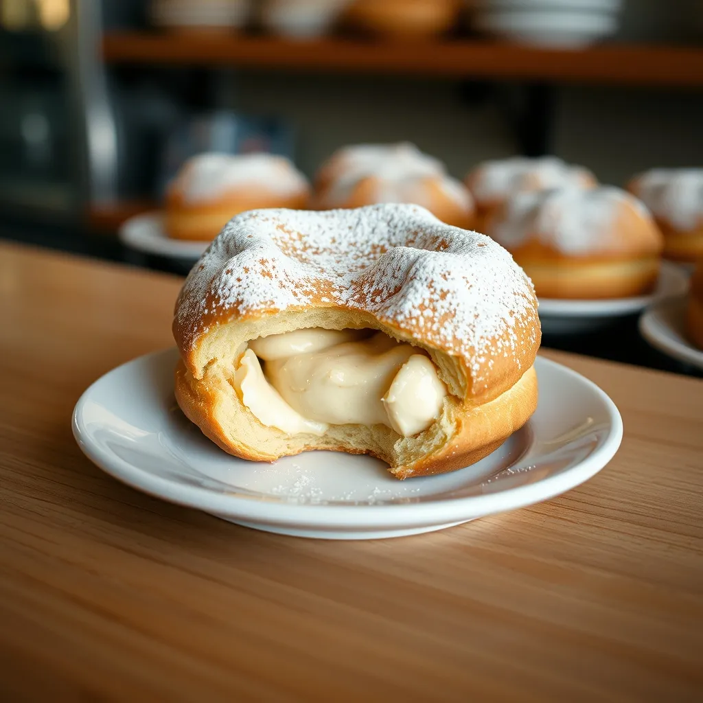 Paris-Brest à la crème pralinée maison, spécialité de la Maison Lefèvre à Gennevilliers