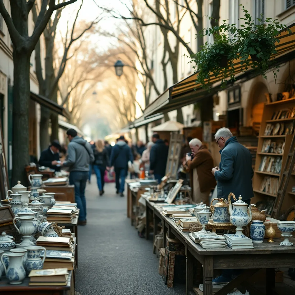 Les brocantes du dimanche en Île-de-France, un rendez-vous incontournable pour les chineurs