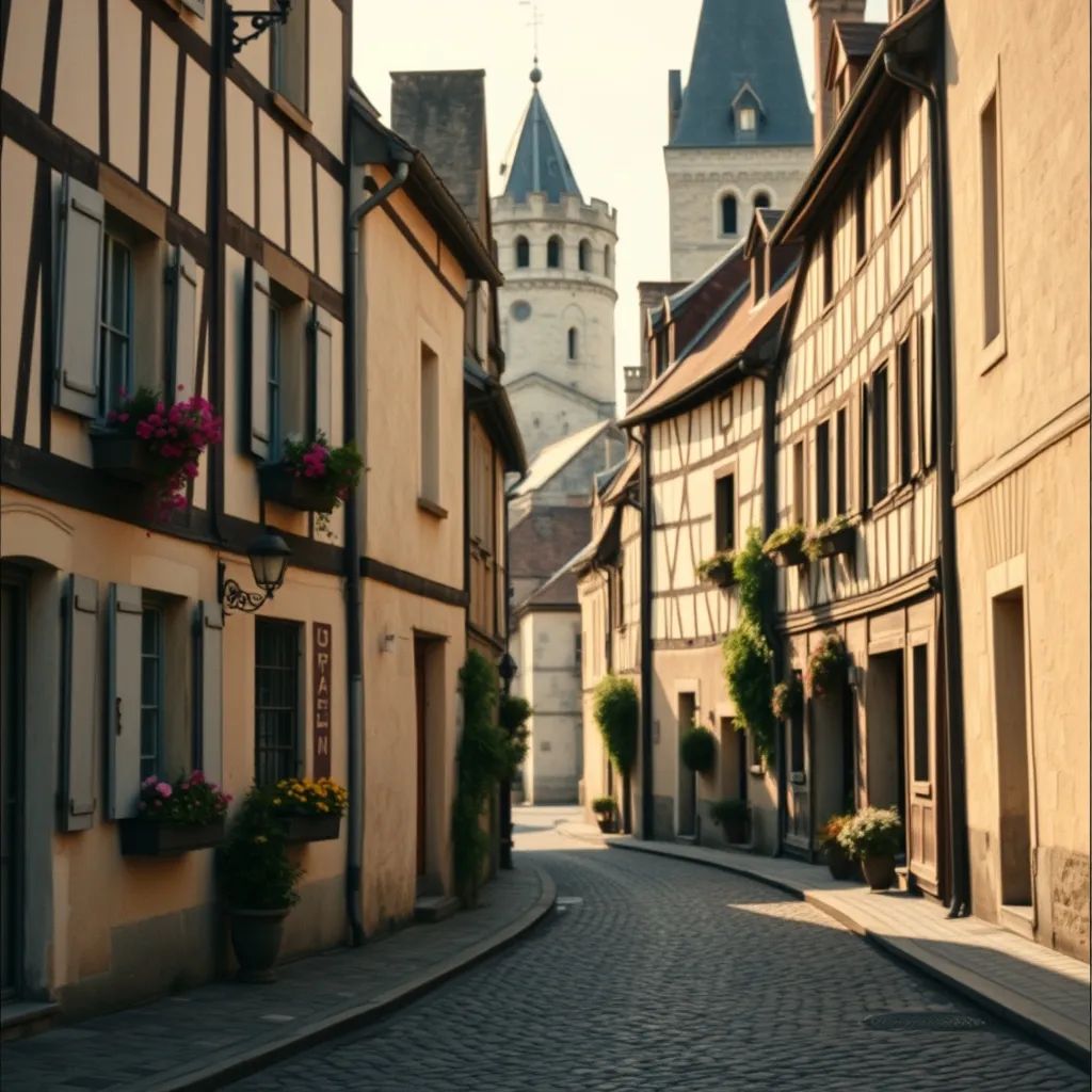 Village pittoresque de grande couronne, entre ruelles pavées et patrimoine médiéval préservé