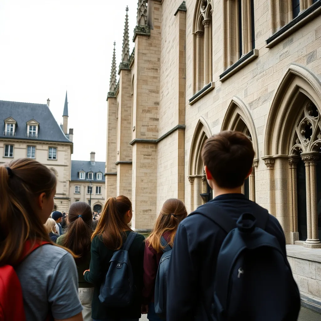 Les parcours architecturaux en extérieur permettent d'étudier le patrimoine médiéval parisien sans frais d'entrée