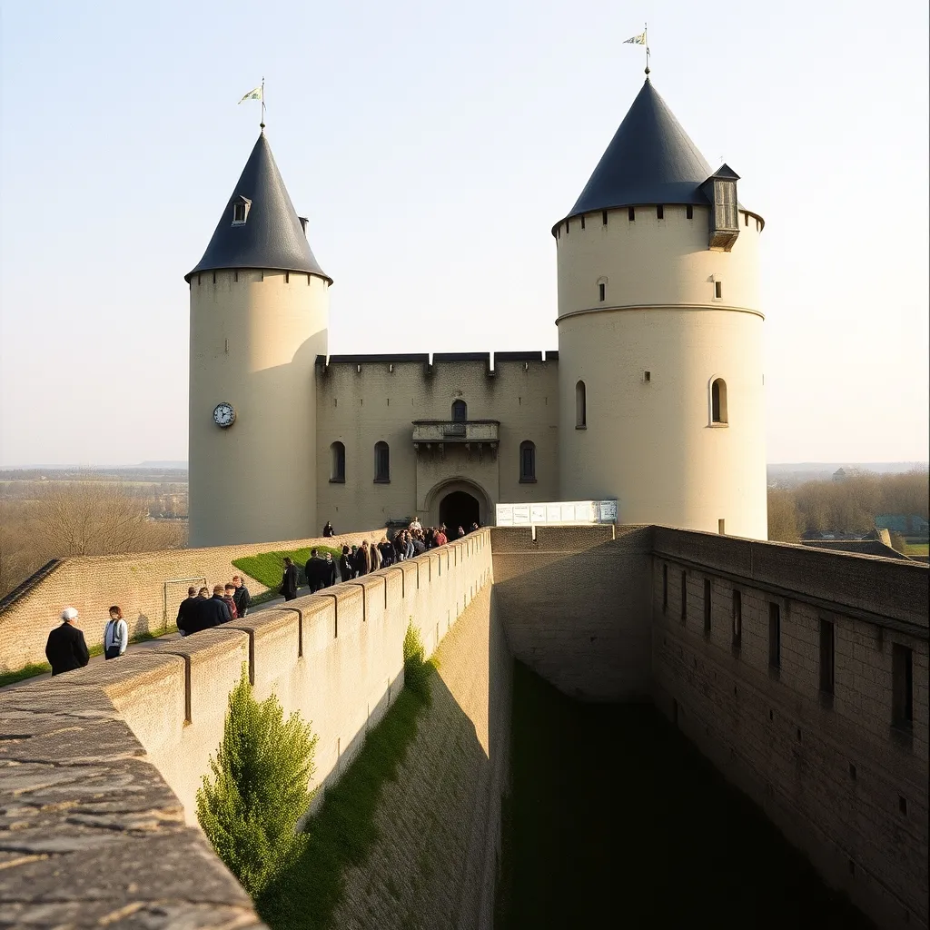 La Tour César de Provins domine la cité médiévale classée au patrimoine mondial de l'UNESCO