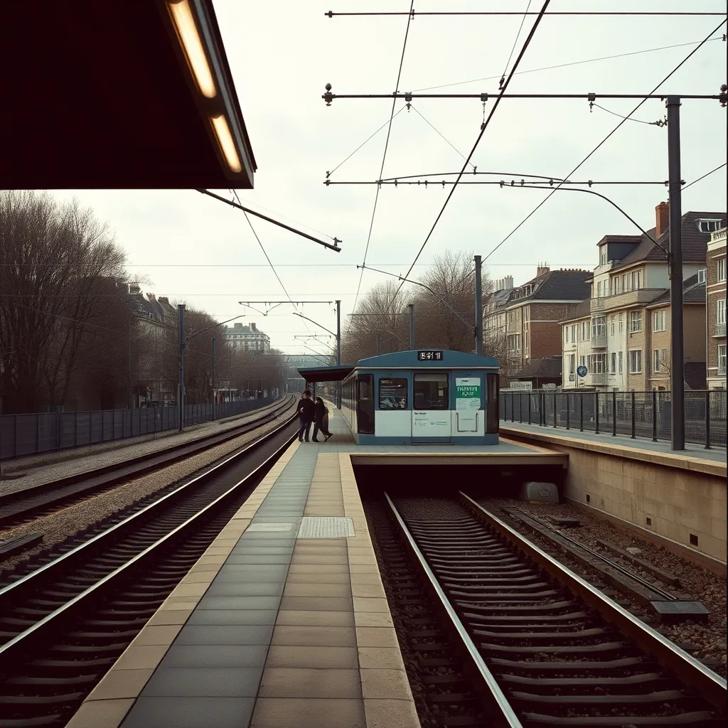 La gare RER C de Gennevilliers, point d'accès historique depuis Paris rive gauche