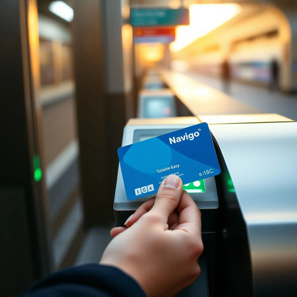 Le passe Navigo Easy, support pratique pour charger ses tickets de transport