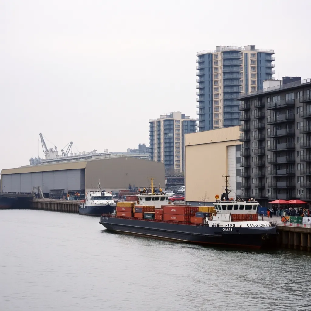 Le port de Gennevilliers aujourd'hui, premier port fluvial d'Île-de-France