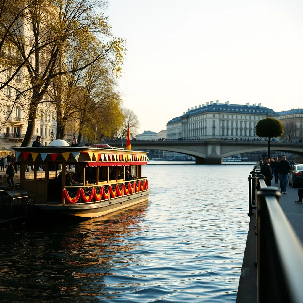 Les berges aménagées de la Seine accueillent péniches et bars flottants toute la belle saison