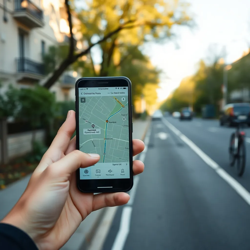 L'application Île-de-France Mobilités affiche les itinéraires cyclables en banlieue parisienne