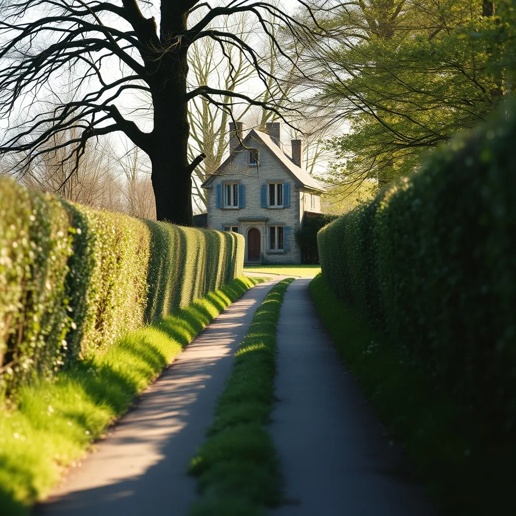 Les chemins bocagers du Perche, entre manoirs et vergers de pommiers