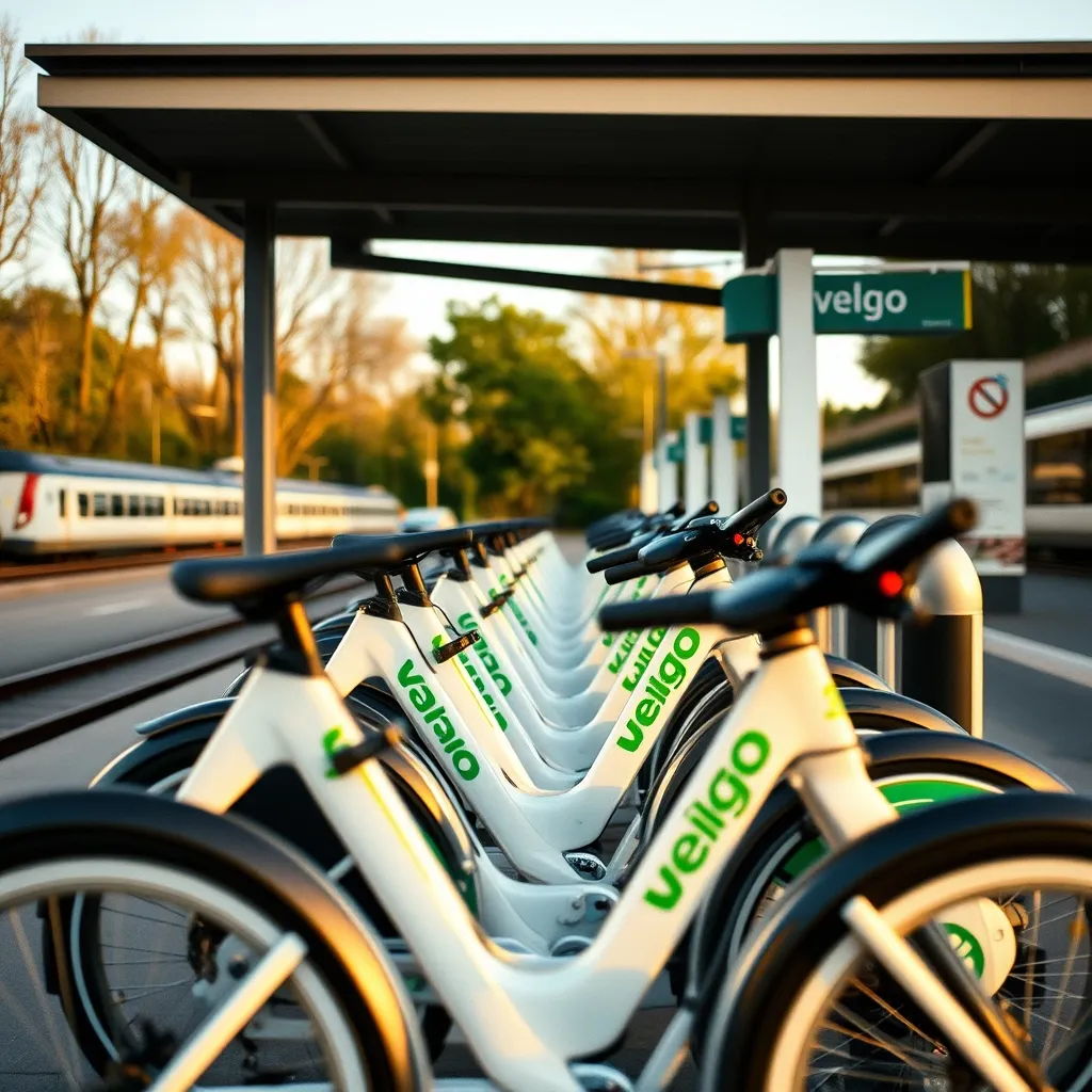 Station Véligo Location à proximité d'une gare francilienne