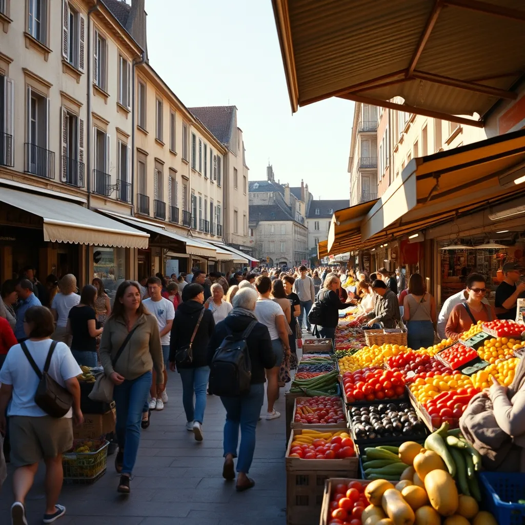 Le marché du Village le dimanche matin, rendez-vous incontournable des Gennevillois