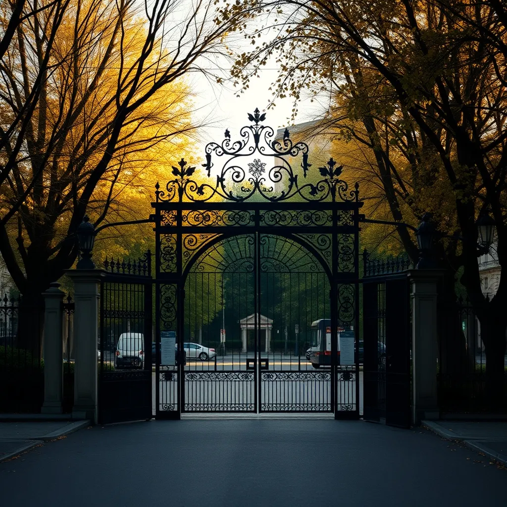 L'entrée principale du Jardin des Plantes depuis la place Valhubert, à deux pas du métro Gare d'Austerlitz