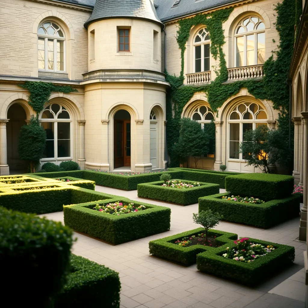 Le jardin de l'hôtel de Sens, un parterre Renaissance au cœur du 4e arrondissement