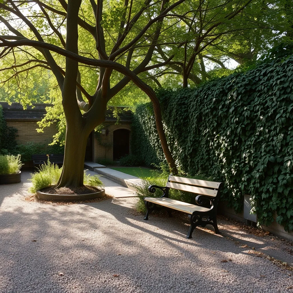 Le jardin Catherine-Labouré, havre de paix à quelques pas du salon de thé