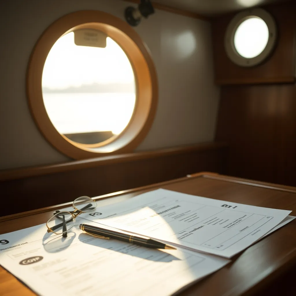 Documents de navigation et convention VNF à vérifier avant toute location de péniche