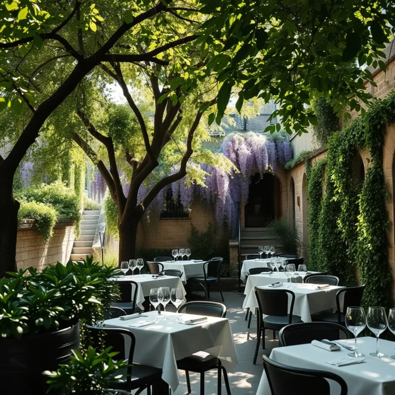 Top 10 des restaurants avec jardin à Paris en 2026
