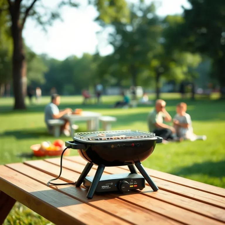 Barbecue électrique dans un parc : est-il autorisé là où le charbon ne l&rsquo;est pas ?