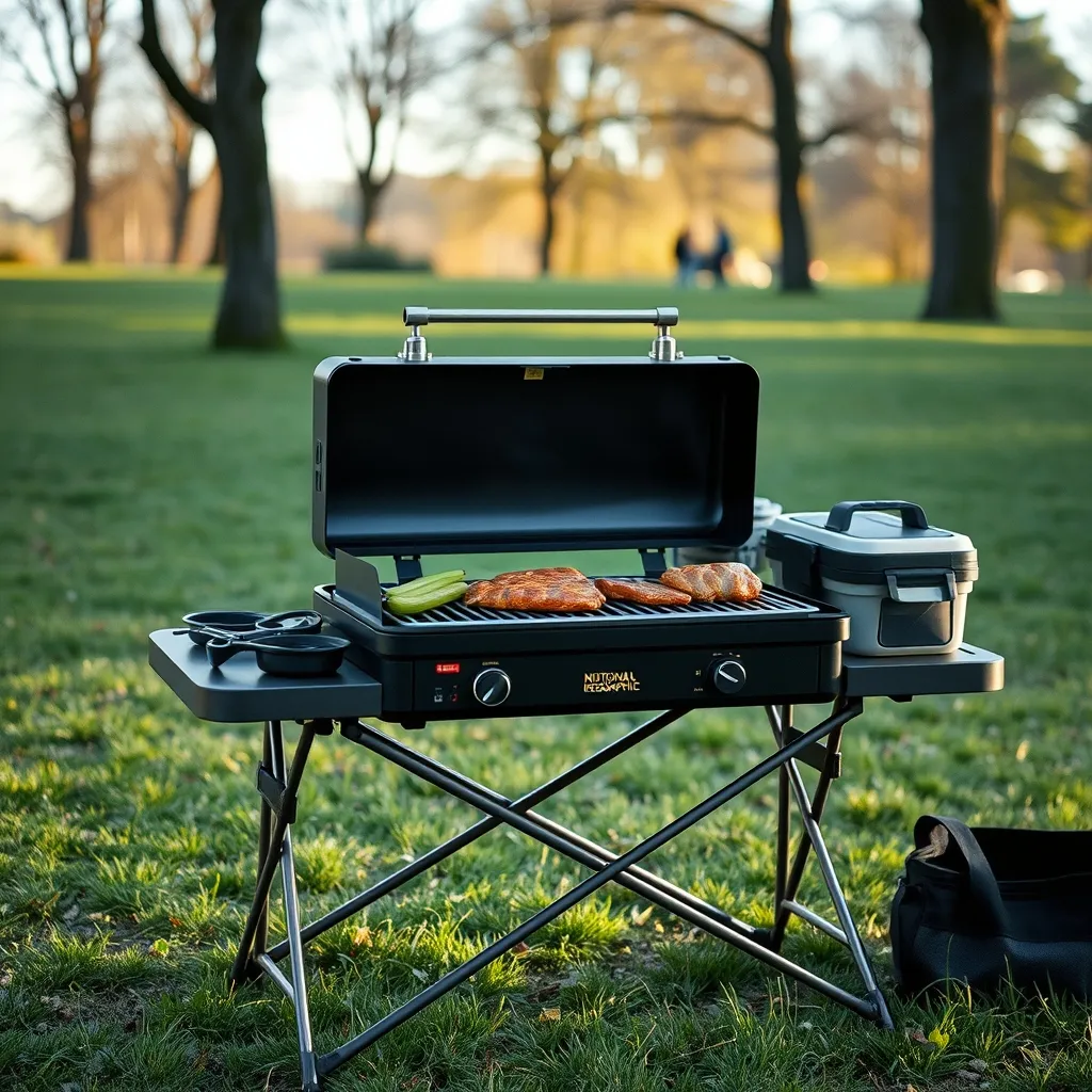 Plancha portable au gaz, une alternative pratique au barbecue à charbon dans les parcs