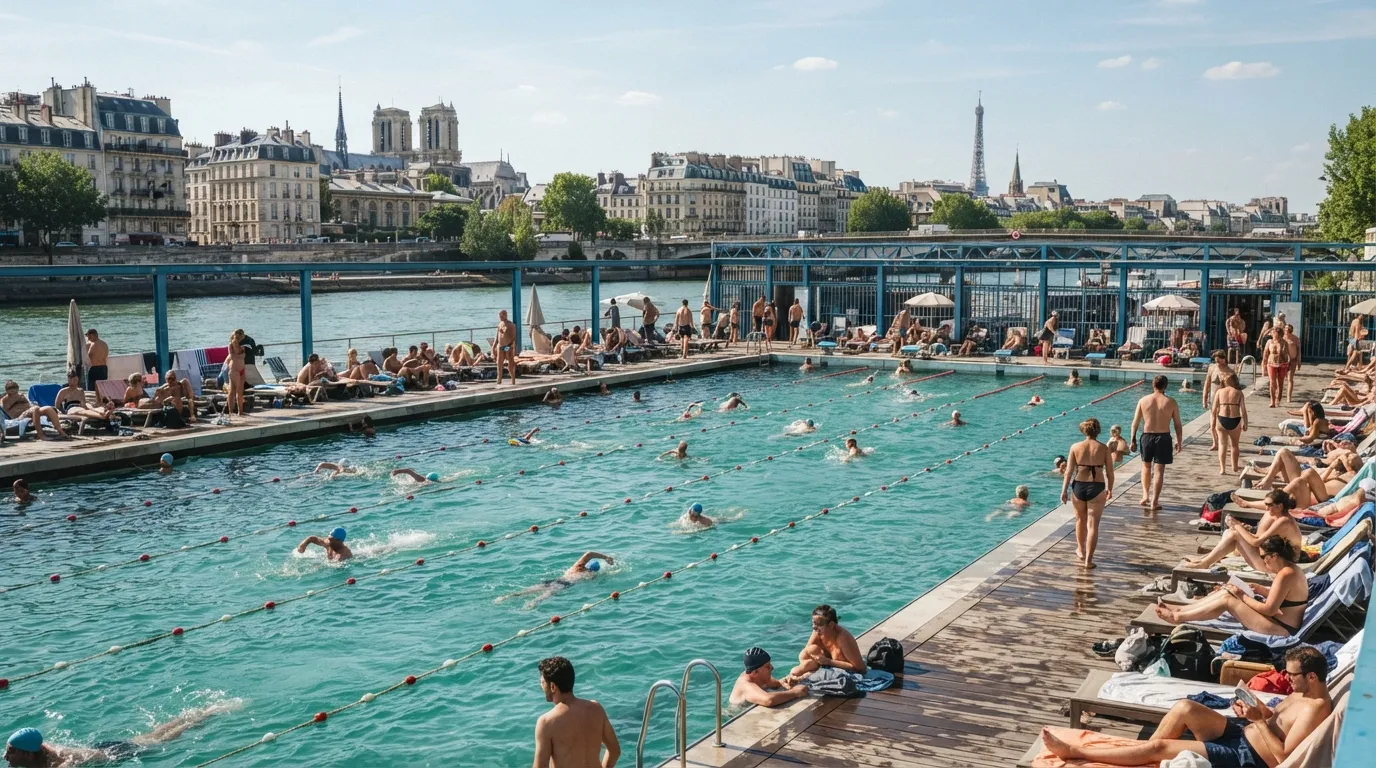 You are currently viewing Piscines découvertes à Paris : lesquelles ouvrent et à quels horaires